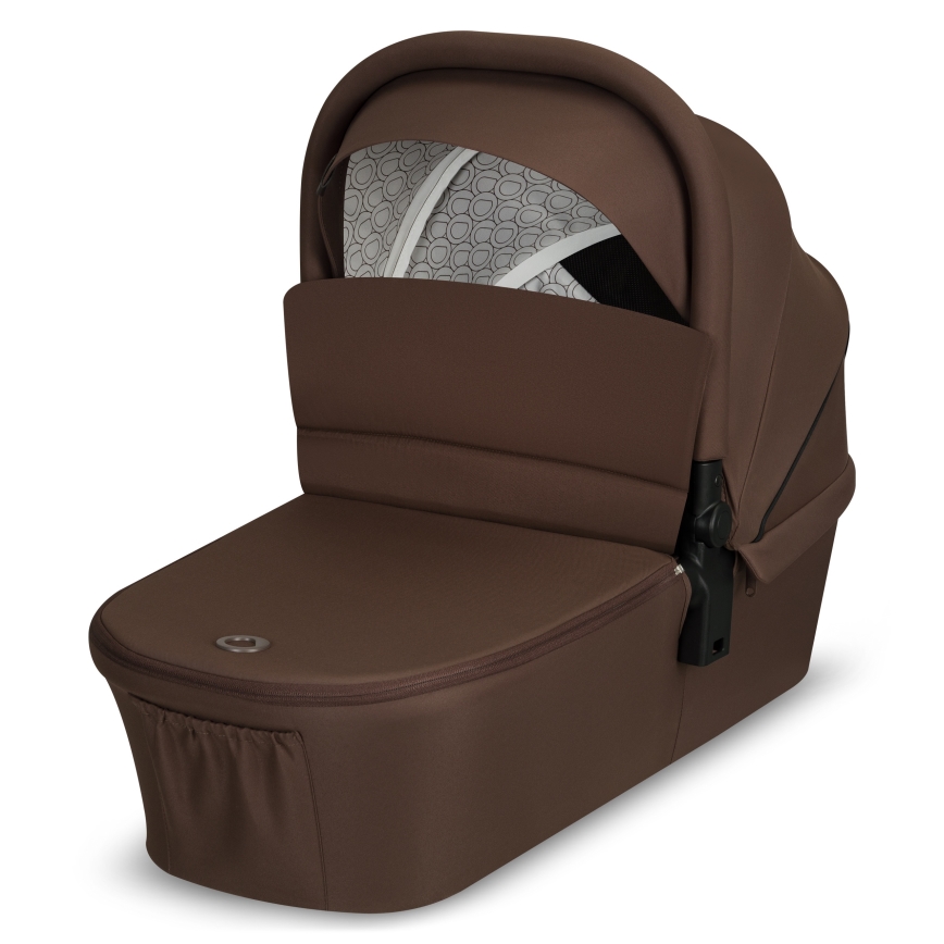 Lionelo - Kombinuotas vežimėlis 3in1 MIKA PLUS Mocha Mousse