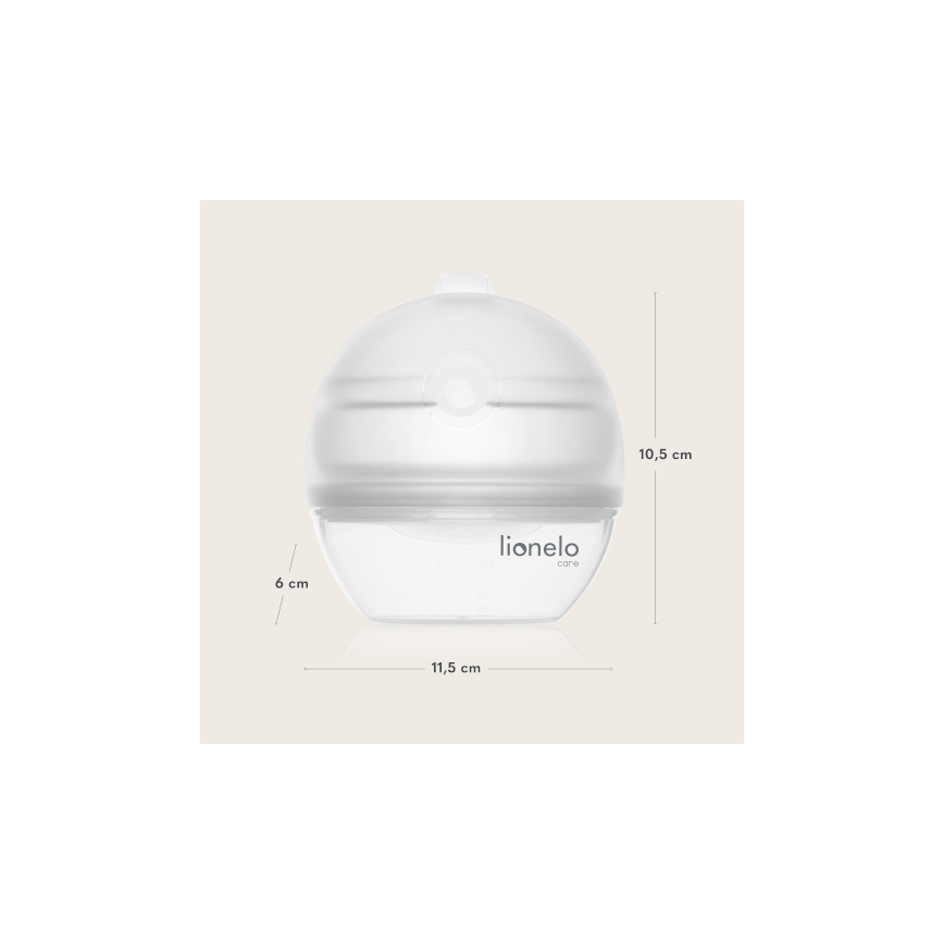 Lionelo - Krūtų pompa 2 viename MILKY 60 ml