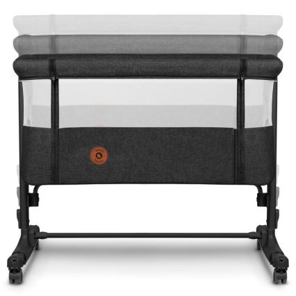 Lionelo - Kūdikio lovelė 3in1 AURORA juoda