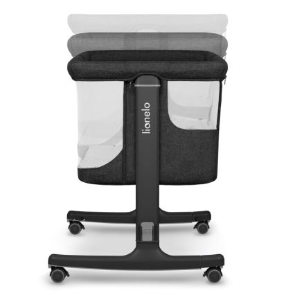 Lionelo - Kūdikio lovelė 3in1 AURORA juoda