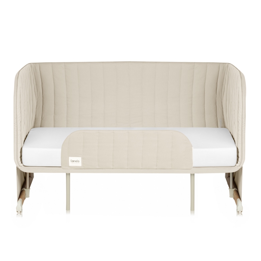 Lionelo - Kūdikio lovytė 5 viename THOMI PLUS smėlio spalvos