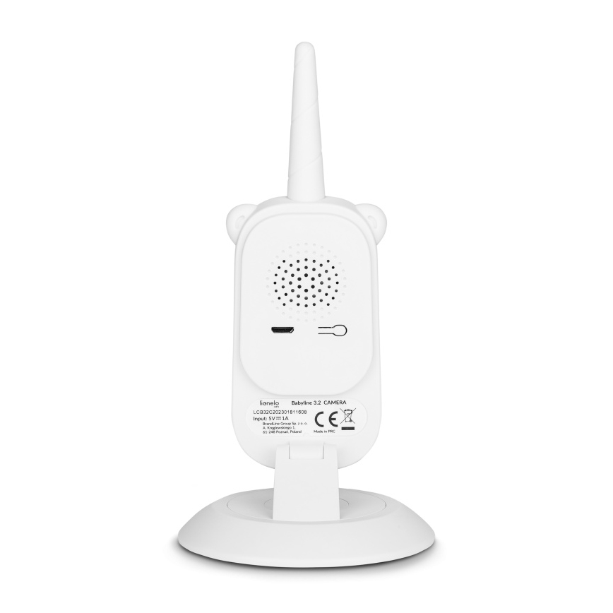 Lionelo - kūdikio stebėjimo monitorius BABYLINE 3.2 5V 2600 mAh