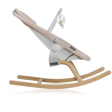 Lionelo - kūdikio supamasis krėslas DALIA ROCKER, smėlio spalvos