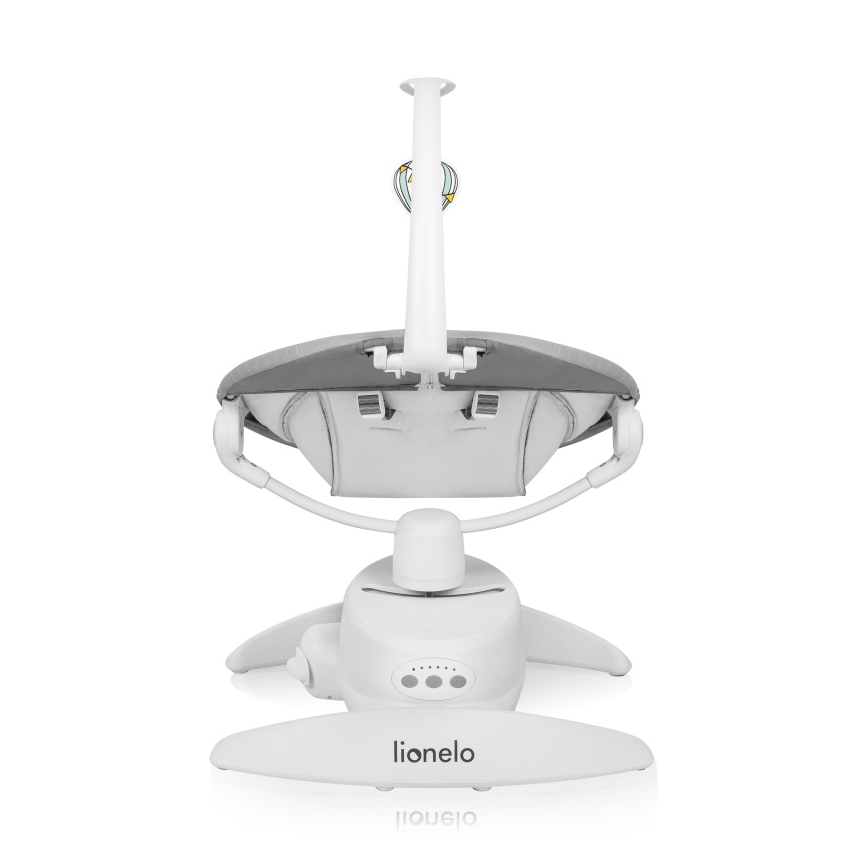 Lionelo - Kūdikio supamasis su melodija IRIS Grey Concrete