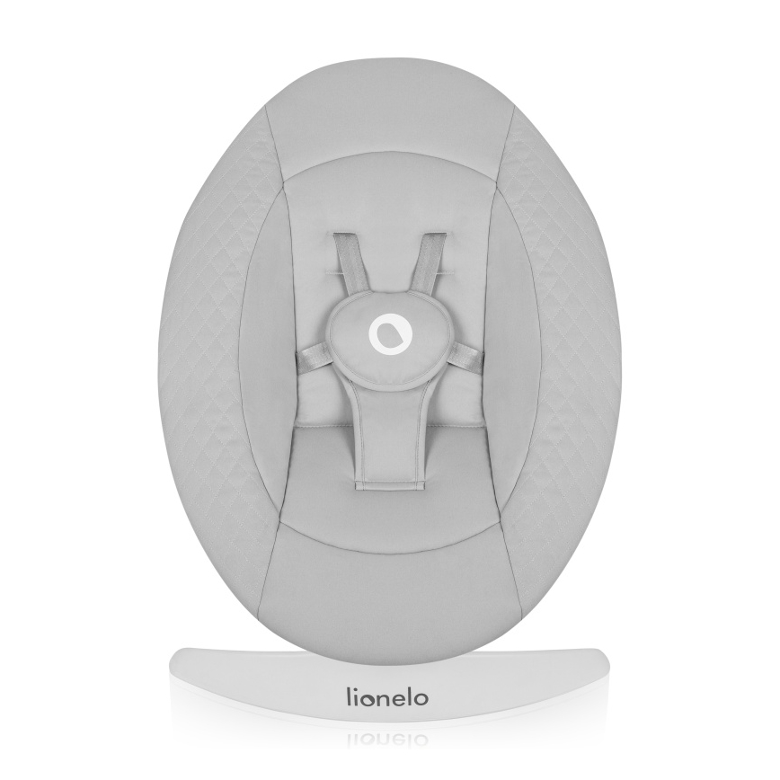 Lionelo - Kūdikio supamasis su melodija IRIS Grey Concrete