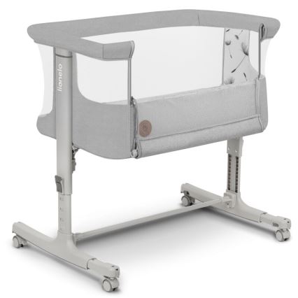 Lionelo - Kūdikių lovelė 3in1 AURORA pilka