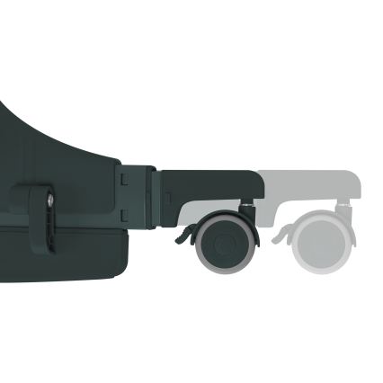 Lionelo - Kūdikių lovelė 3in1 JODIE, žalia/grafito