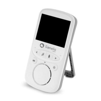 Lionelo - Kūdikių stebėjimo įrenginys su monitoriumi BABYLINE 5.1 230V 1000 mAh