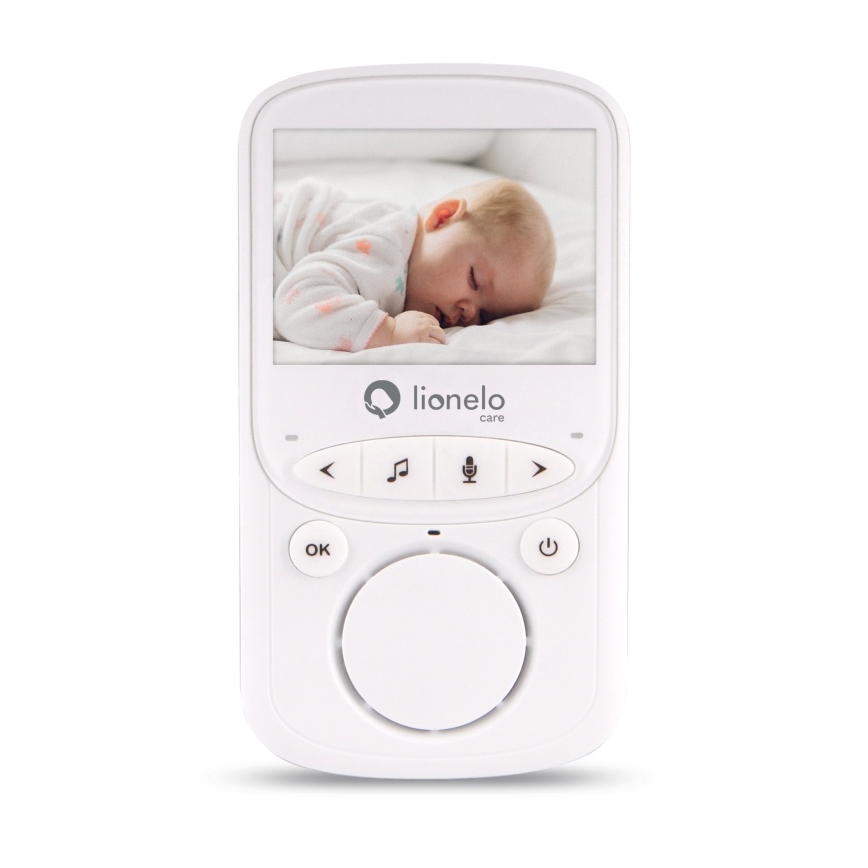 Lionelo - Kūdikių stebėjimo įrenginys su monitoriumi BABYLINE 5.1 230V 1000 mAh