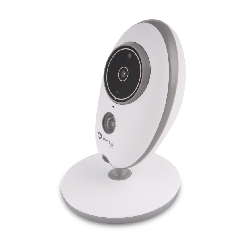 Lionelo - Kūdikių stebėjimo įrenginys su monitoriumi BABYLINE 5.1 230V 1000 mAh