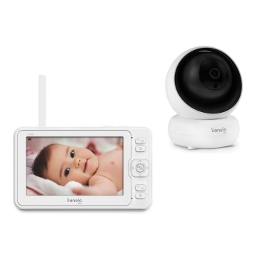 Lionelo - Kūdikių stebėjimo įrenginys su monitoriumi BABYLINE 8.3 5V 3600 mAh