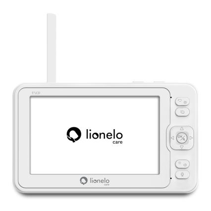 Lionelo - Kūdikių stebėjimo įrenginys su monitoriumi BABYLINE 8.3 5V 3600 mAh