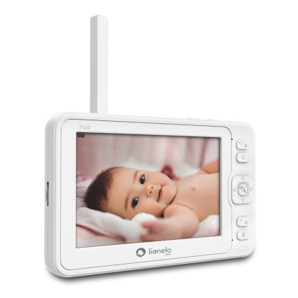 Lionelo - Kūdikių stebėjimo įrenginys su monitoriumi BABYLINE 8.3 5V 3600 mAh