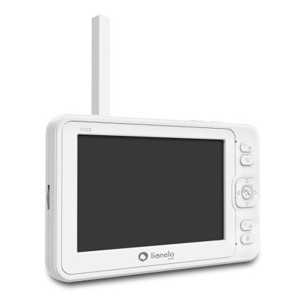 Lionelo - Kūdikių stebėjimo įrenginys su monitoriumi BABYLINE 8.3 5V 3600 mAh