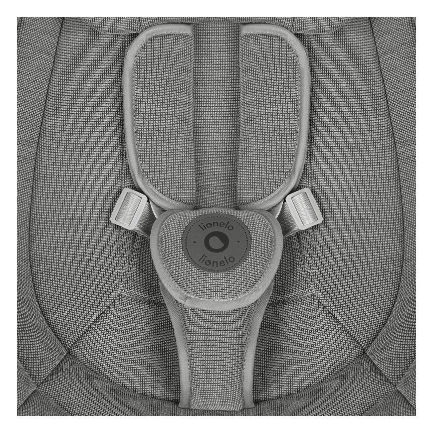 Lionelo - Kūdikių sūpynės su melodija BLOSSOM Grey Concrete + nuotolinis pultas