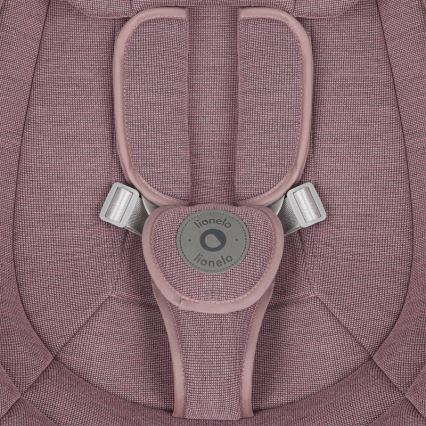 Lionelo - Kūdikių supynės su melodija BLOSSOM Pink Mauve + su nuotolinio valdymo pulteliu