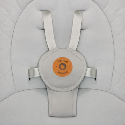 Lionelo - Kūdikių supynės su melodija MELL Beige Sand 4xAA + nuotolinio valdymo pultas