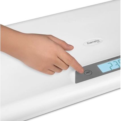 Lionelo - Kūdikių svarstyklės BABYBALANCE 3xAAA