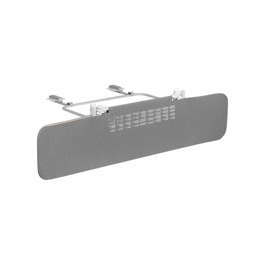 Lionelo - LORA XL tamsiai pilka apsauginė lovos tvorelė