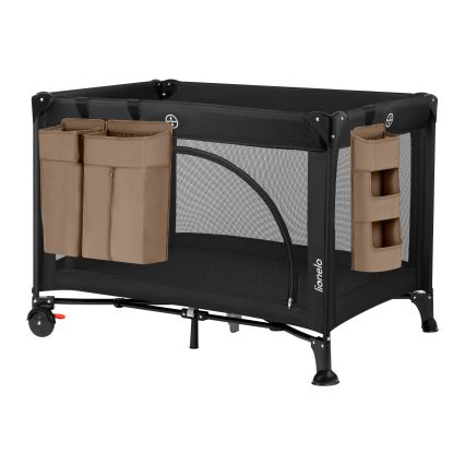 Lionelo - Lovytei skirtas organizatorius 3in1 SIDEPOCKET smėlio spalvos