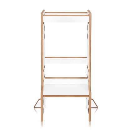 Lionelo - Mokymosi bokštelis CASS baltos spalvos