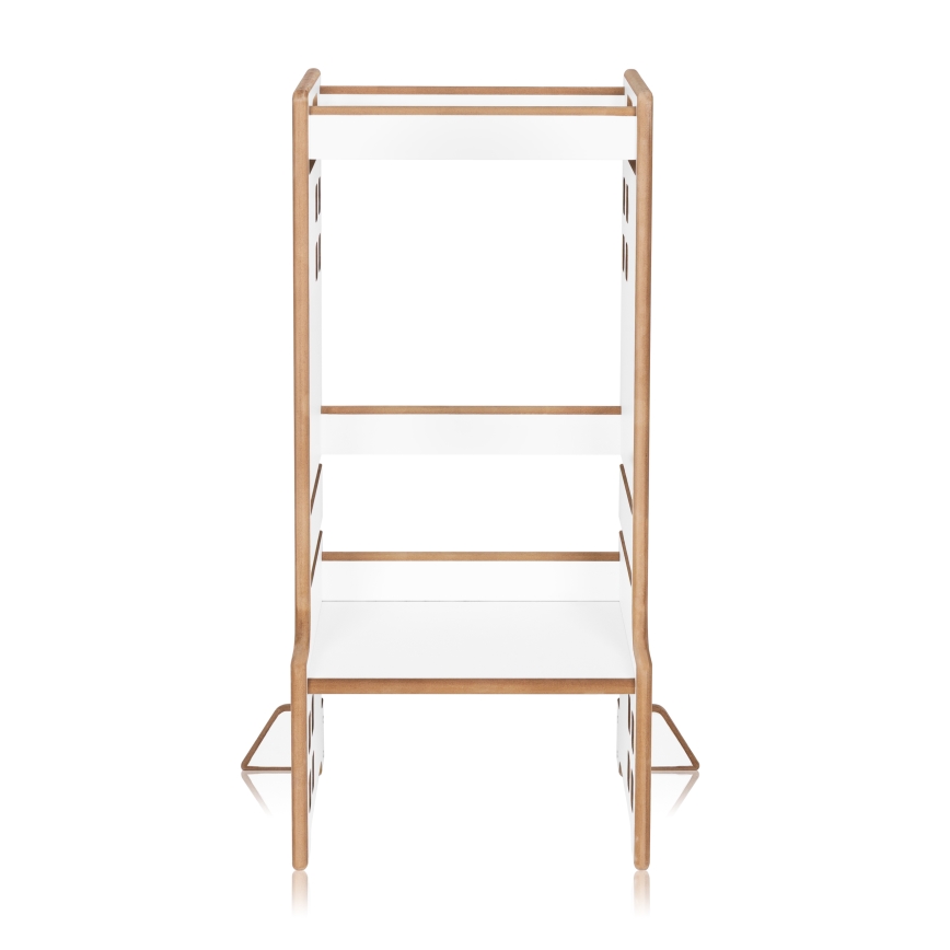 Lionelo - Mokymosi bokštelis CASS baltos spalvos