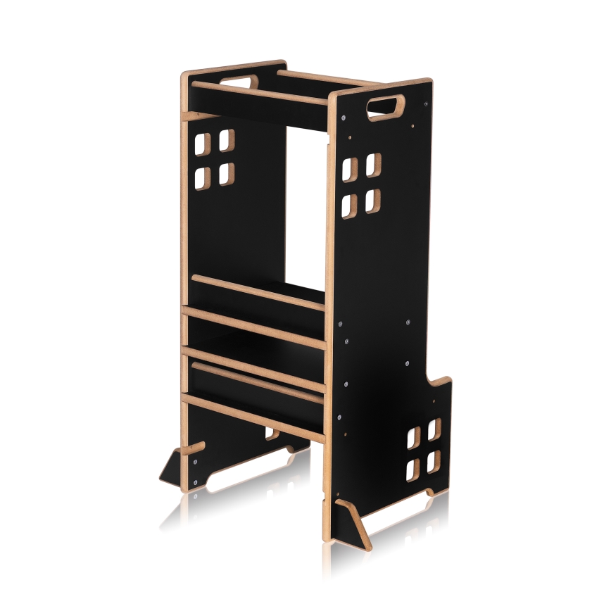 Lionelo - mokymosi bokštelis CASS Juodasis oniksas