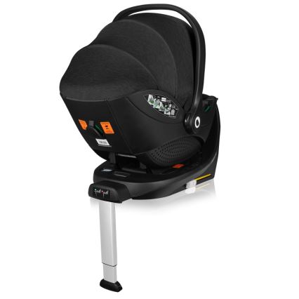 Lionelo - MOXIE SET i-Size bazė automobilių kėdutėms, juoda