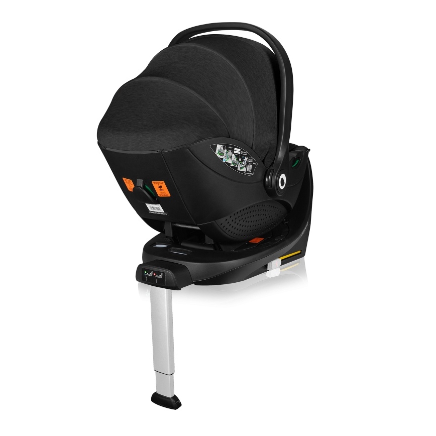 Lionelo - MOXIE SET i-Size bazė automobilių kėdutėms, juoda