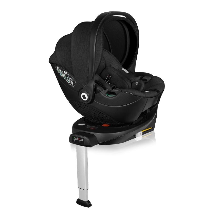 Lionelo - MOXIE SET i-Size bazė automobilių kėdutėms, juoda