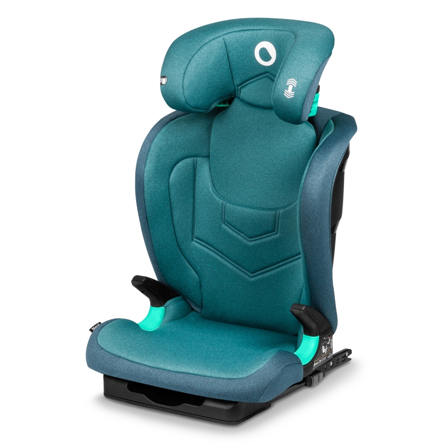 Lionelo - NEAL i-Size 100-150 cm automobilių kėdutė Žalia Turkuaz