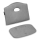 Lionelo - Paminkštinimas vaikų valgomojo kėdei FLORIS CUSHION Grey Stone