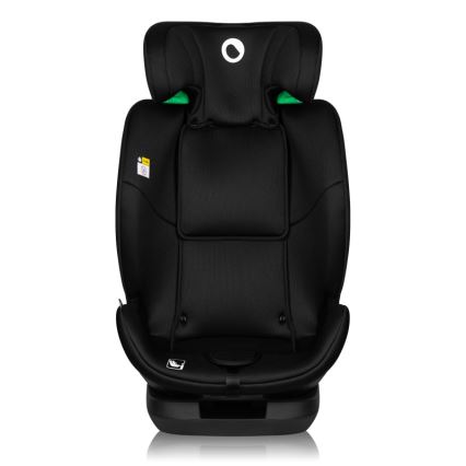 Lionelo - pasisukanti automobilinė kėdutė su baze LAVENDER i-Size 76-150 cm Black Carbon