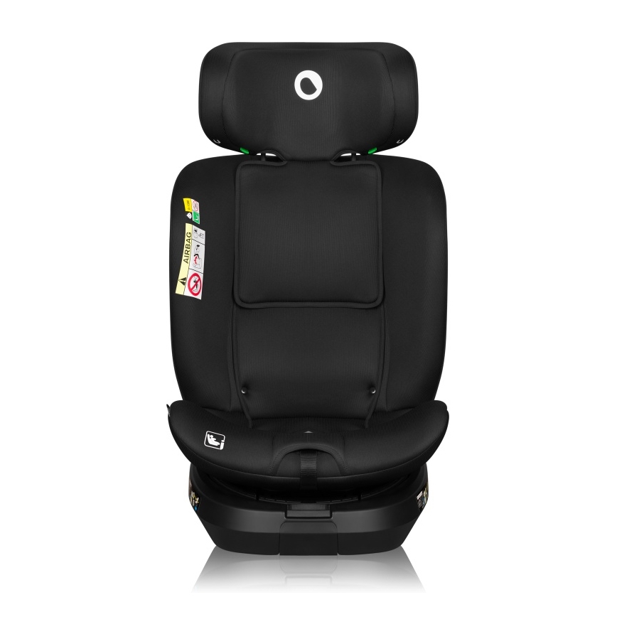 Lionelo - Pasukama autokėdutė su baze BRAVE i-Size 40-150 cm Juodas Carbon