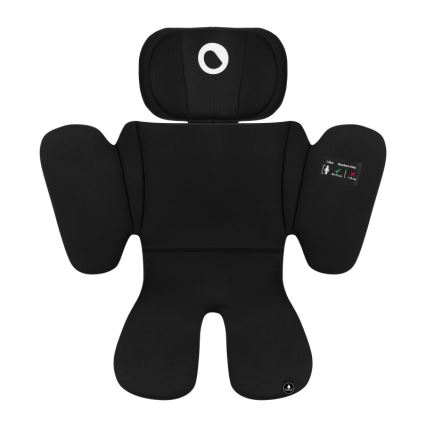 Lionelo - Pasukama autokėdutė su baze BRAVE i-Size 40-150 cm Juodas Carbon