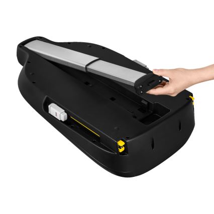Lionelo - Pasukama automobilinė kėdutė ASTRID SET su baze i-Size 40-87 cm juoda/pilka