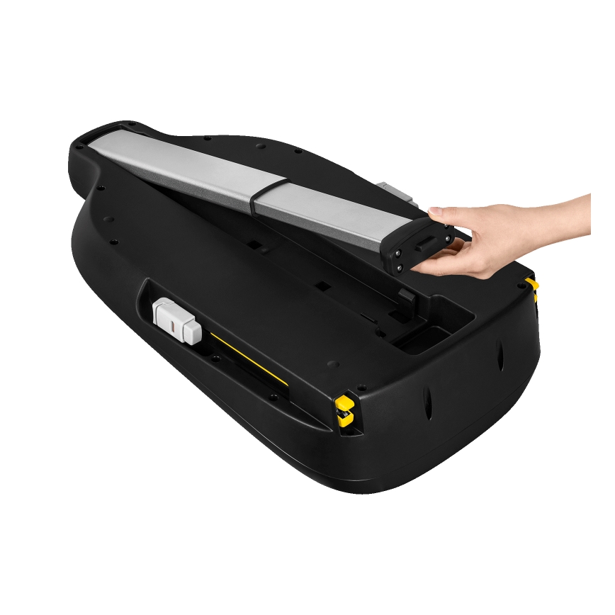 Lionelo - Pasukama automobilinė kėdutė ASTRID SET su baze i-Size 40-87 cm juoda/pilka