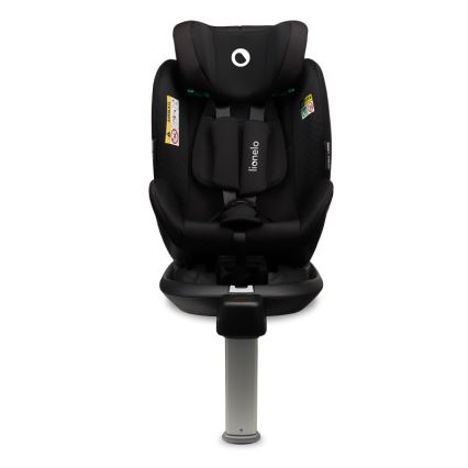 Lionelo - Pasukama automobilinė kėdutė su baze ANTOON PLUS i-Size 40-105 cm Juodas Oniksas