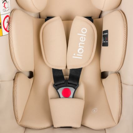 Lionelo - Pasukama automobilinė kėdutė su baze ASTRID SET i-Size 40-87 cm, smėlio spalvos