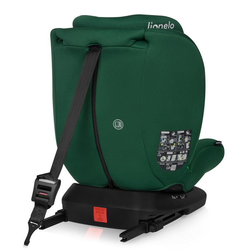Lionelo - Pasukama automobilinė kėdutė su baze BASTIAAN i-Size 40-150 cm Green Forest