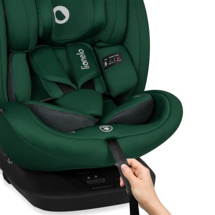 Lionelo - Pasukama automobilinė kėdutė su baze BASTIAAN i-Size 40-150 cm Green Forest