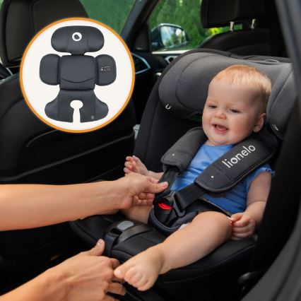 Lionelo - pasukama automobilinė kėdutė su baze BASTIAAN i-Size 40-150 cm Grey Stone