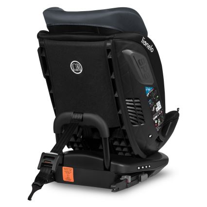 Lionelo - pasukama automobilinė kėdutė su baze BASTIAAN i-Size 40-150 cm Grey Stone