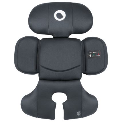 Lionelo - pasukama automobilinė kėdutė su baze BASTIAAN i-Size 40-150 cm Grey Stone