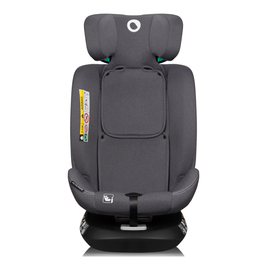 Lionelo - Pasukama automobilinė kėdutė su baze BASTIAAN ONE i-Size 40-150 cm akmens pilka