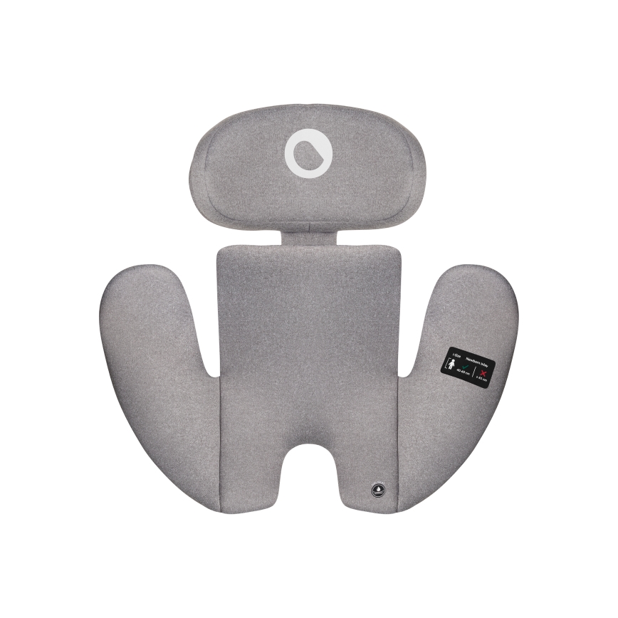 Lionelo - Pasukama automobilinė kėdutė su baze BASTIAAN ONE i-Size 40-150 cm akmens pilka