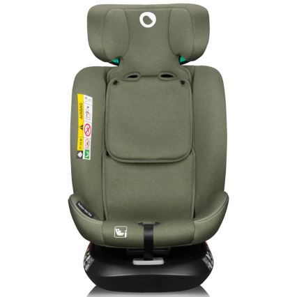 Lionelo - BASTIAAN ONE pasukama automobilinė kėdutė su baze i-Size 40-150 cm alyvuogių žalia