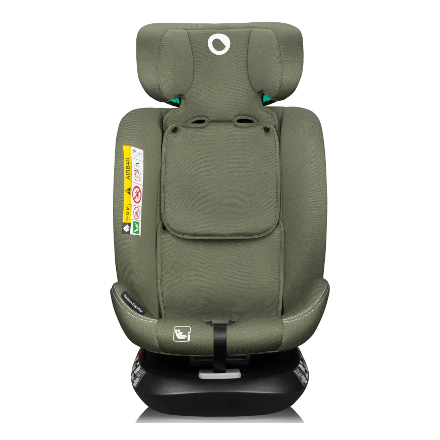 Lionelo - BASTIAAN ONE pasukama automobilinė kėdutė su baze i-Size 40-150 cm alyvuogių žalia