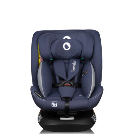 Lionelo - Automobilinė kėdutė su pasukama baze BASTIAAN ONE i-Size 40-150 cm Tamsiai mėlyna