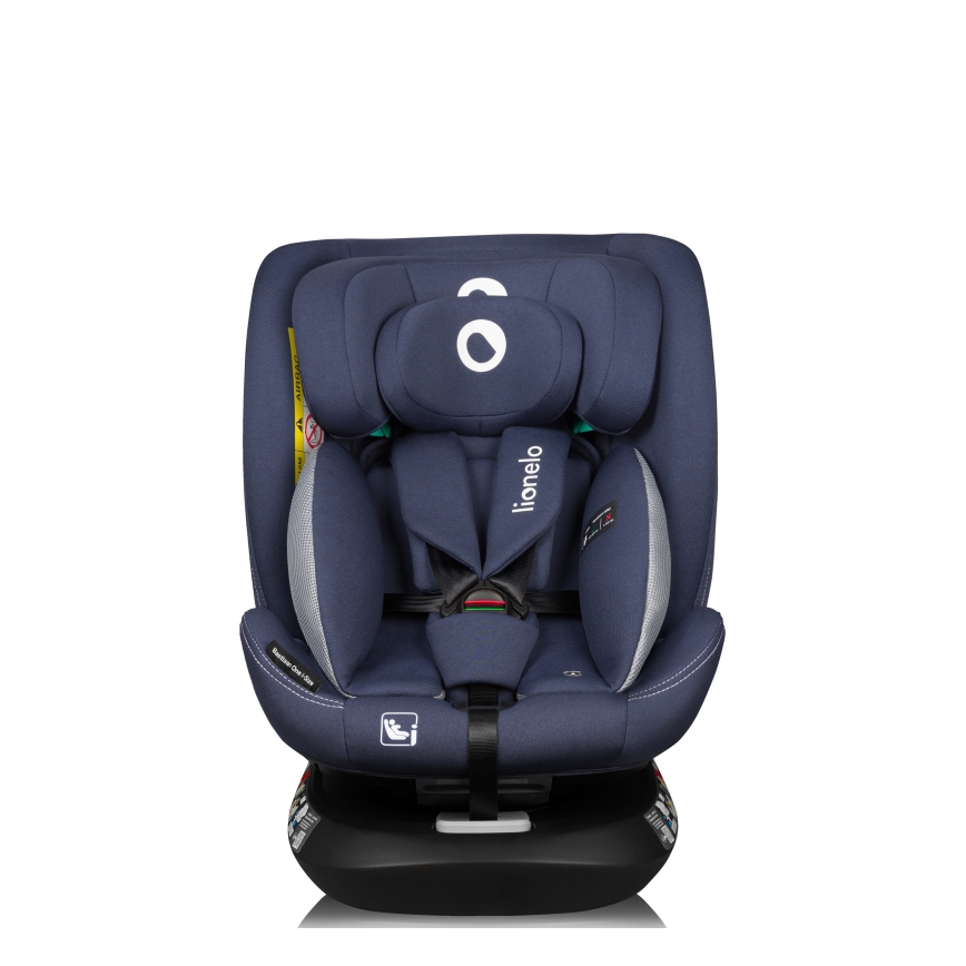 Lionelo - Automobilinė kėdutė su pasukama baze BASTIAAN ONE i-Size 40-150 cm Tamsiai mėlyna